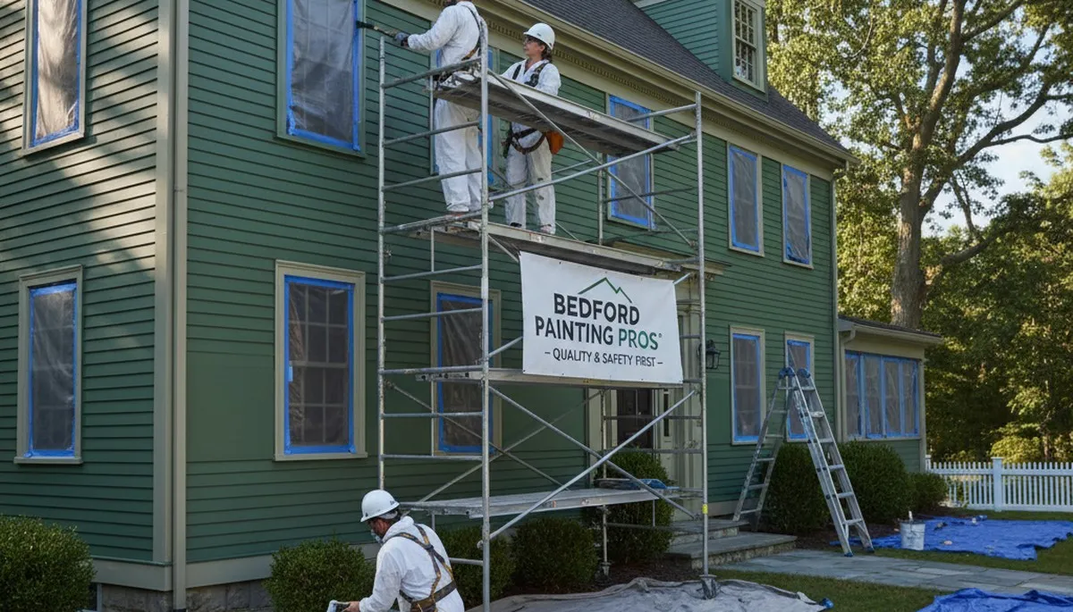 Burlington, MA painting contractor providing professional interior and exterior house painting services