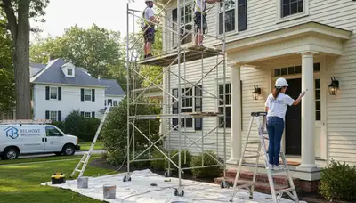 Professional painters serving Burlington, MA for residential and commercial painting projects