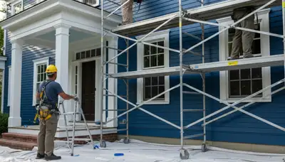 Professional painting services in Burlington, MA for residential and commercial properties