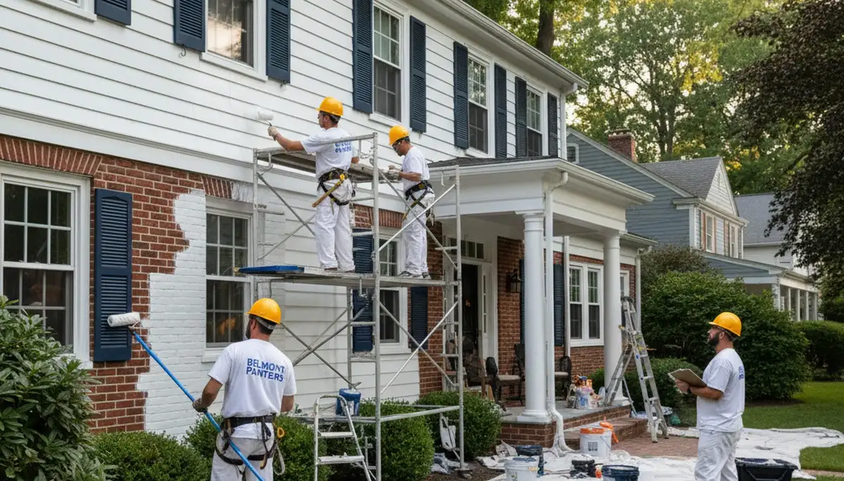 Burlington, MA painters providing professional interior and exterior painting services
