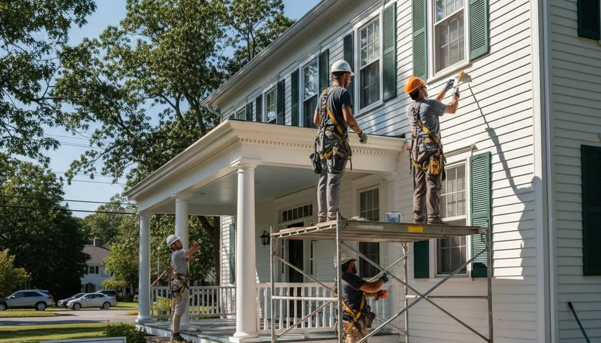 Professional painting services in Burlington, MA for residential and commercial properties