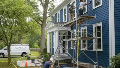 Burlington, MA painters providing professional interior and exterior painting services