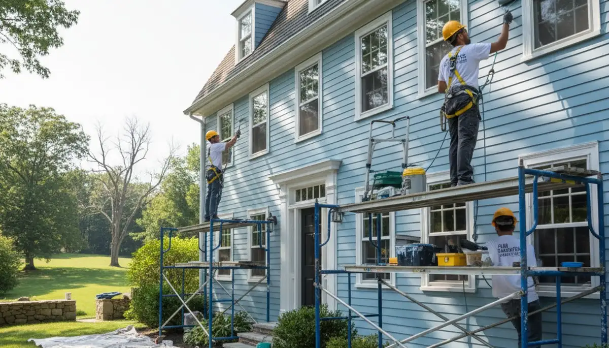 Professional painters in Burlington, MA delivering interior and exterior painting services