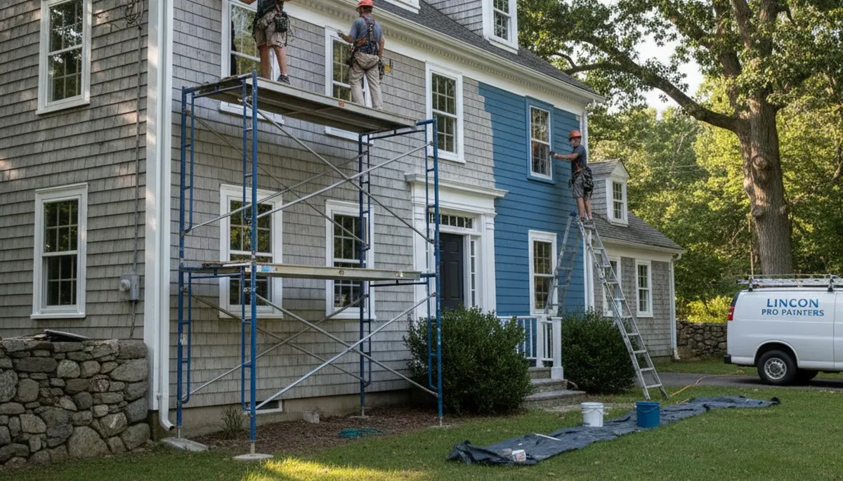 Burlington, MA painting company providing professional interior and exterior painting services