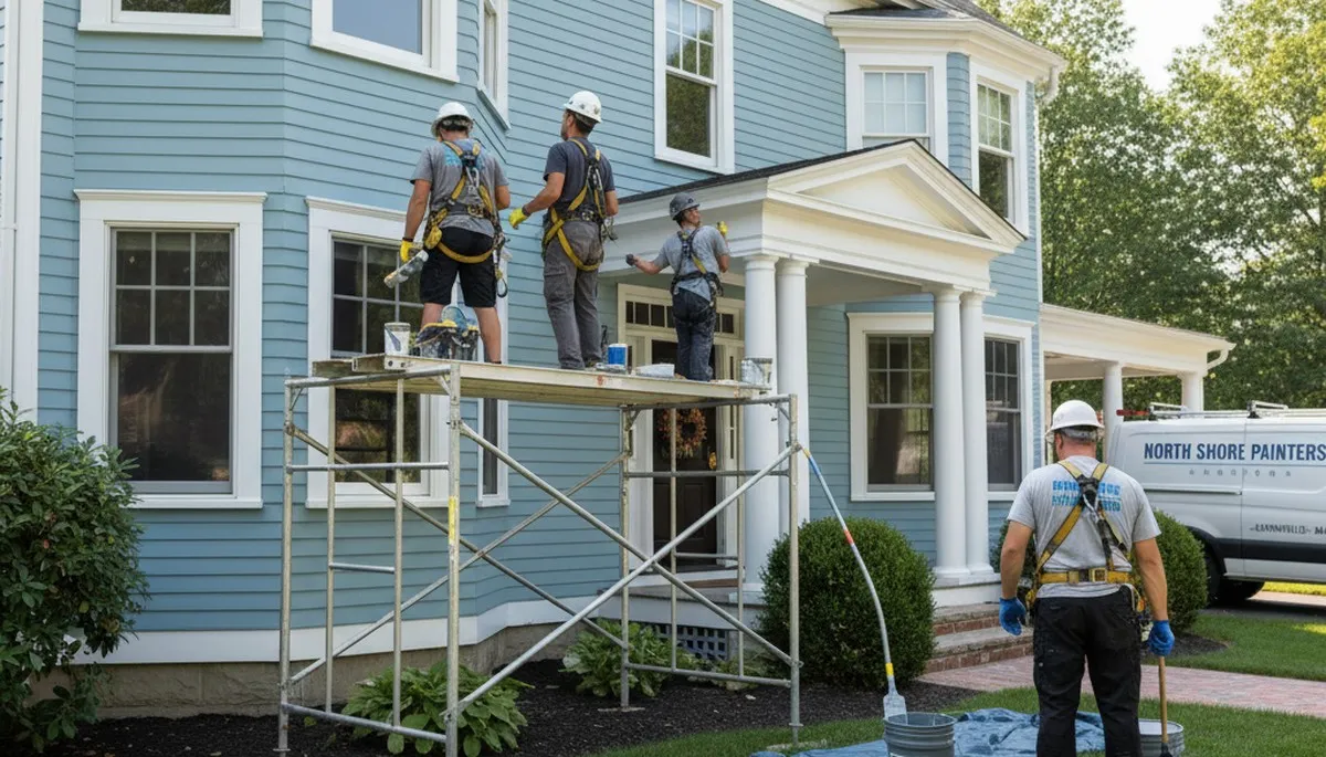 Painters in Burlington, MA providing professional interior and exterior painting services