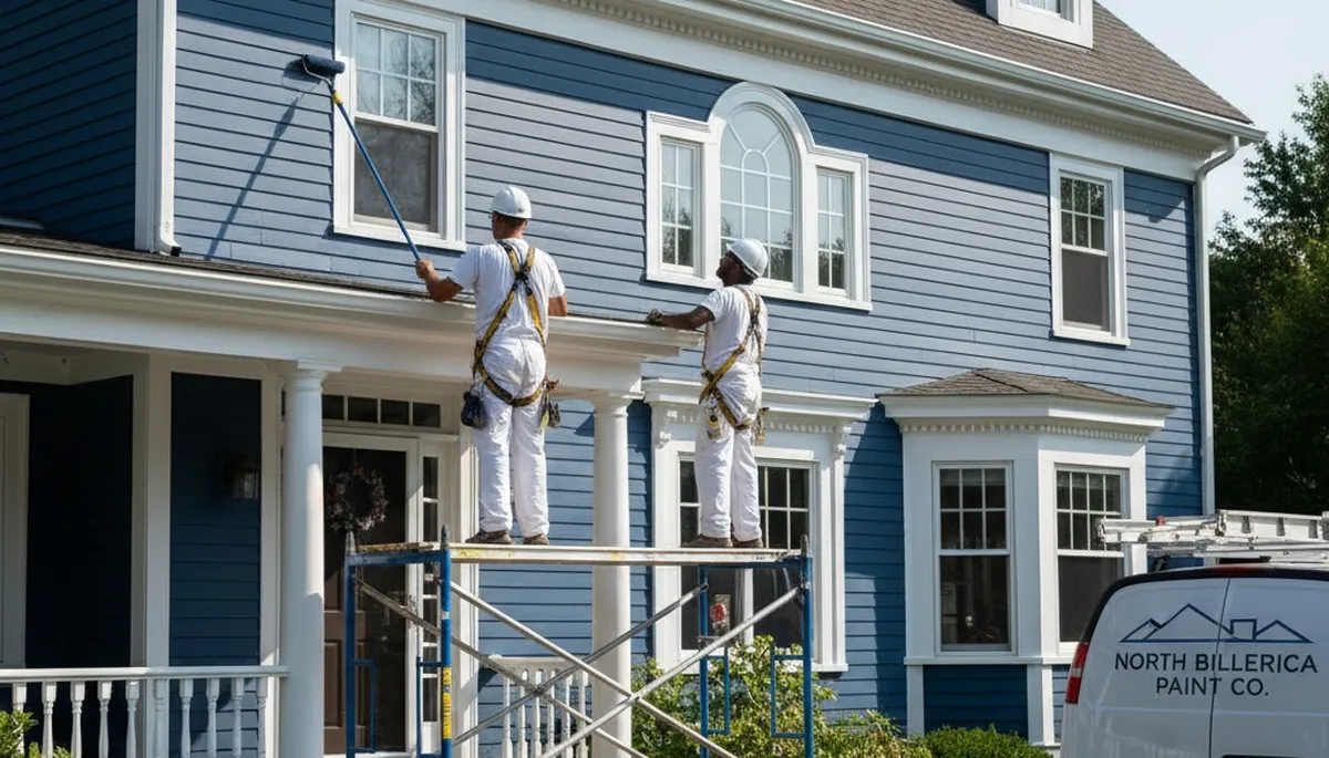 Professional painters in Burlington, MA providing residential and commercial painting services