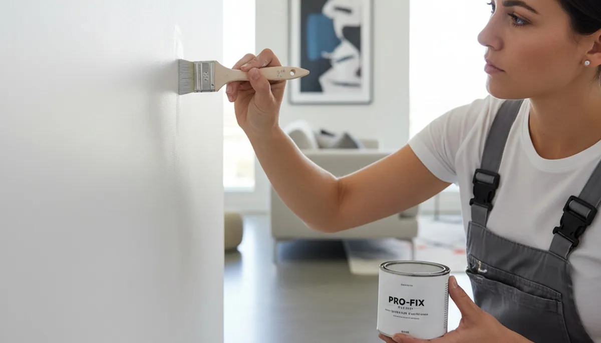 Paint touch-up service in Burlington, MA for scuffs, peeling, and fading walls