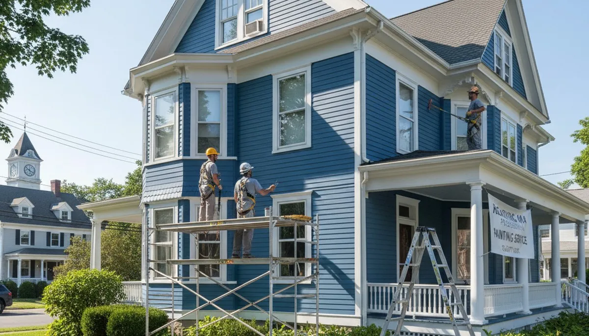 Painter service in Burlington, MA delivering professional residential and commercial painting results