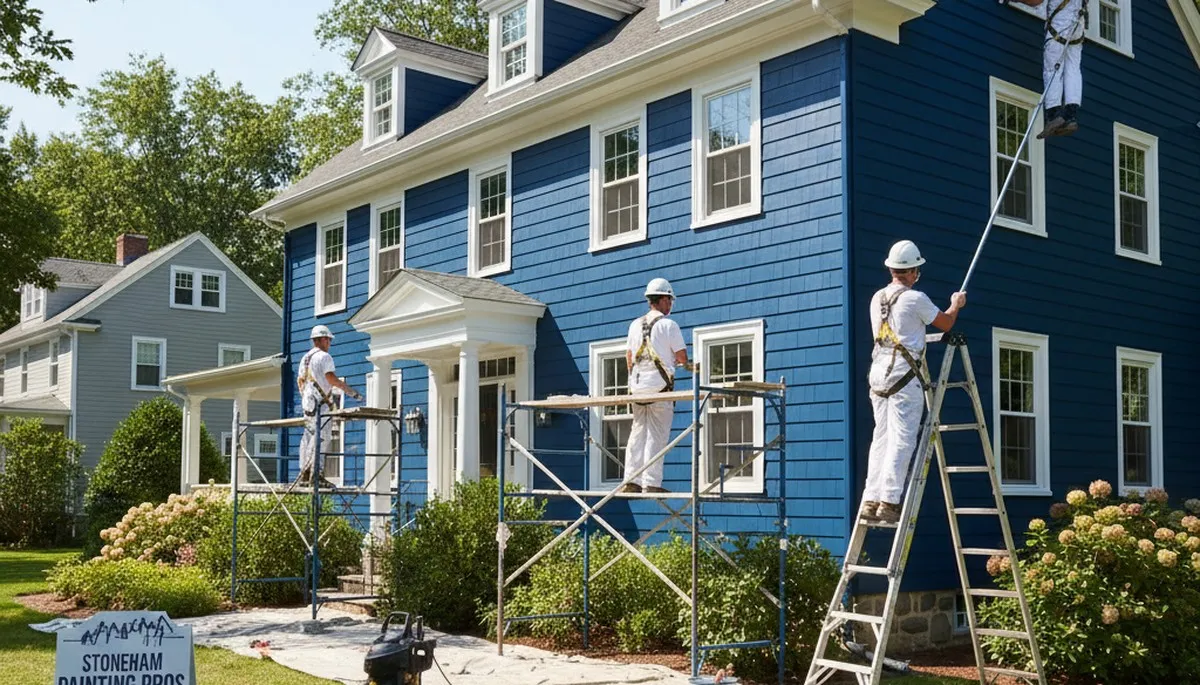 Professional painters in Burlington, MA delivering interior and exterior painting services