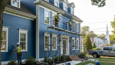 Professional painting service in Burlington, MA for residential and commercial properties
