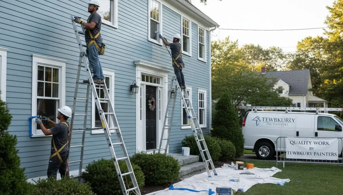 Painting company serving Burlington, MA with professional residential and commercial painting services