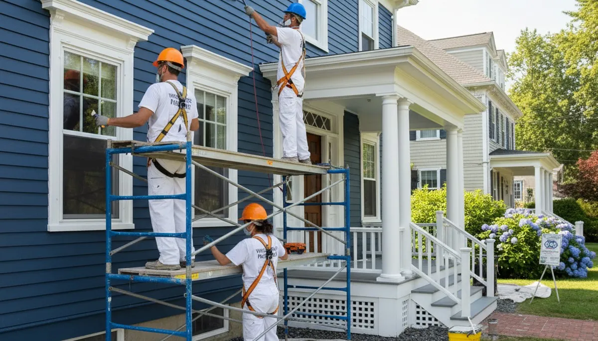 Professional painters in Burlington, MA delivering interior and exterior painting services