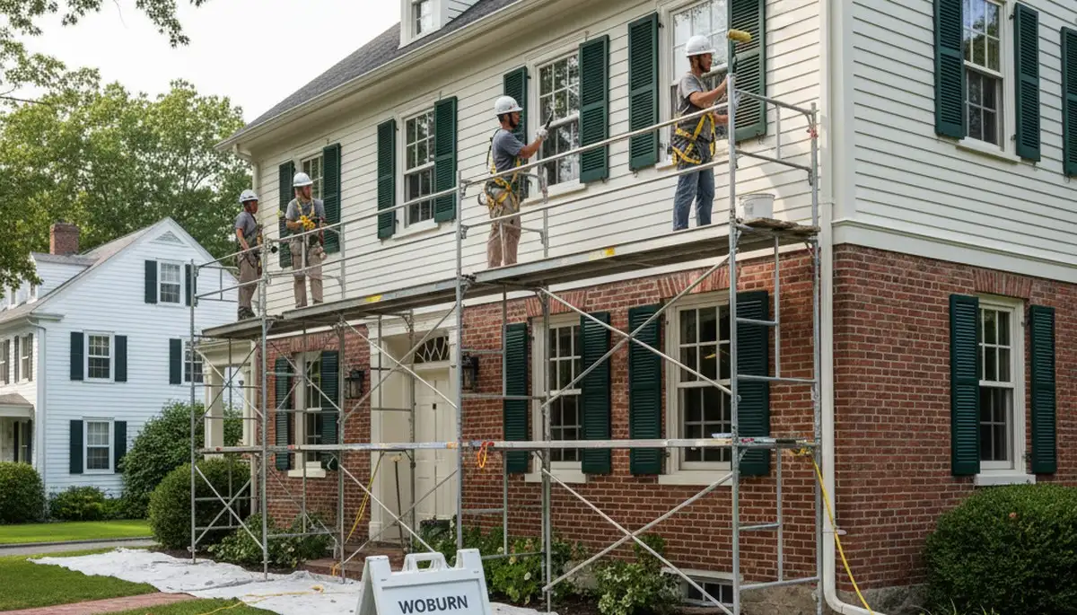 Professional painters serving Burlington, MA for interior and exterior painting services